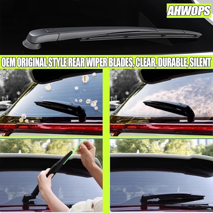3 Wiper Front and Rear Wiper Blades for Hyundai Santa Fe 2007-2012, OE Original Style (24″/18″ Front/14″ Rear) For My Car
