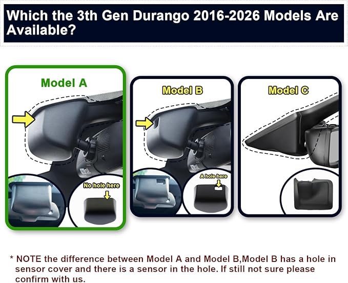 Mangoal Front 4K & Rear 1080P Dash Cam Custom Fit for Dodge Durango 2016 2017 2018 2019 2020 2021 2022 2023 2024 2025 2026 (Model A), GT R/T SRT SXT,Integrated OEM Look, UHD 2160P, 128GB Card