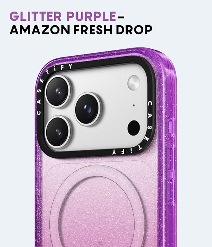 CASETiFY Impact iPhone Air Case [Slim/Compatible with Magsafe / 8.2 ft. 4X Military Grade Drop Protection] - Donuts - Clear Black