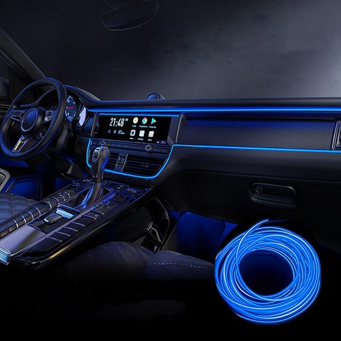 Car Interior Lights for Mercedes Benz AMG E-Class Clase W211 W212 W213 E200 E200d E220d LED Car Interior Atmosphere Lamp Car Ambient Lighting Kits,Blue