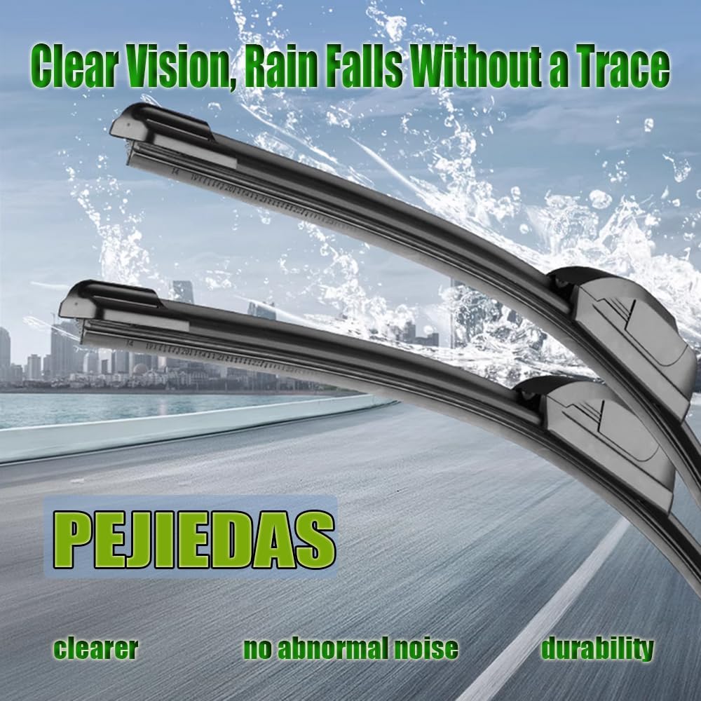OEM Quality Front Wiper Blades, Replacement for 2007-2015 Nissan Altima,2009-2014 Maxima, OE Original Style (28 Inch + 17 Inch Front Wiper Blades)