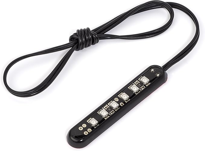 Oznium LED Modules (Straight Black, Red LED)