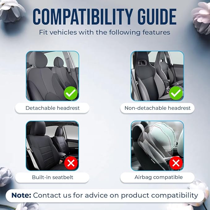 GENANY Holographic Dragon Scale Car Seat Covers Set of 2, Breathable Front Seat Covers for Truck Sedan SUV, Holographic Car Accessories, Dragon Gift for Women Men
