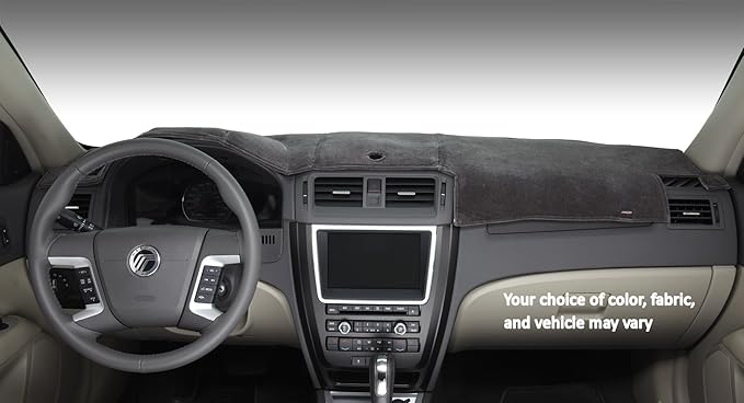 DashMat VelourMat Dashboard Cover Ford Taurus (Plush Velour, Smoke)