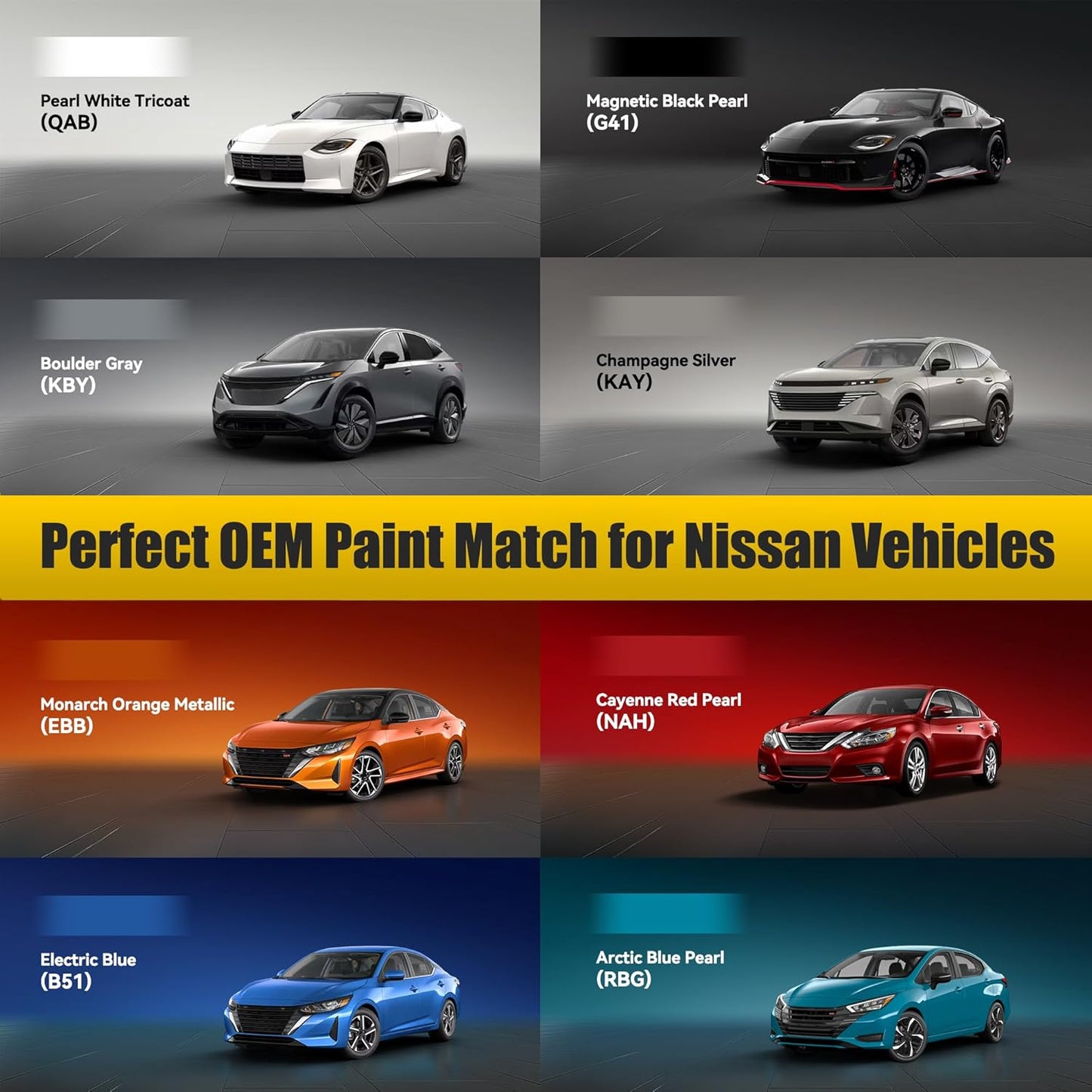 Rosewood(NBQ) Touch Up Paint Compatible with Nissan, Exact Match Car Paint Pen Automotive Scratch Repair Remover Kit Quick & Easy Solution for Vehile Chips and Nicks