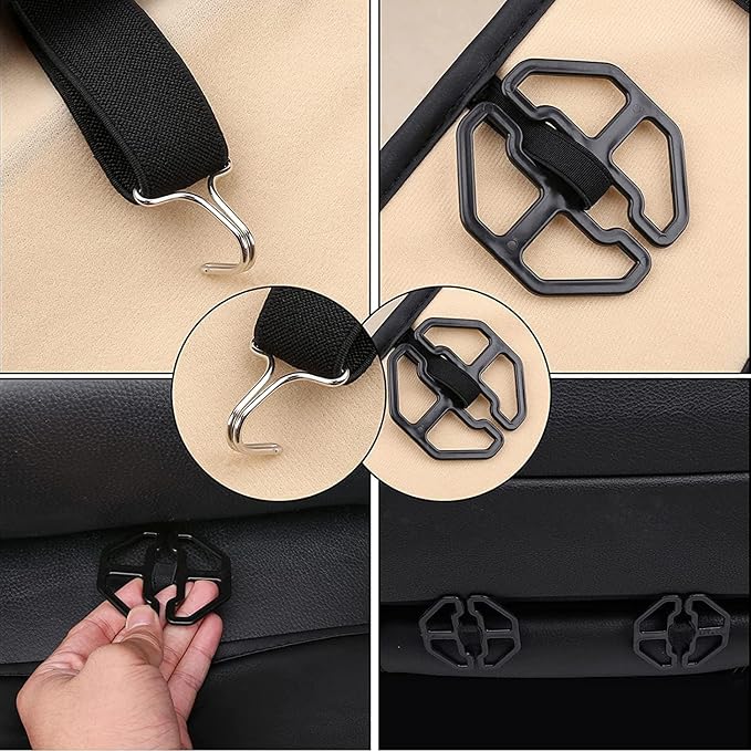 Coverado Seat Covers, Car Seat Covers Front Seats, Red Car Seat Cover, Waterproof Car Seat Covers, Car Seat Cushion, Front Car Seat Covers Leatherette Car Seat Protector Universal Fit Most Cars