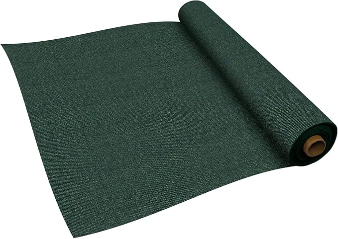 TANG Sun Shade Fabric Roll 8'x16' Shade Cloth for Garden Dark Green HDPE Mesh Shading Pergola Cover Replacement Canopy, 95% Blockage Sunshades for Outdoor Patio Backyard Plant