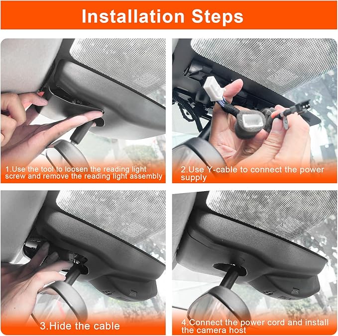 Mangoal 4K Dash Cam Custom for Lexus ES 2018 2017 2016 & Lexus GS 2016-2020(Model A),ES350 ES300h GS300 GS350 GS450h,OEM Look, UHD 2160P Video,WiFi & App,Loop Recording,64GB Card