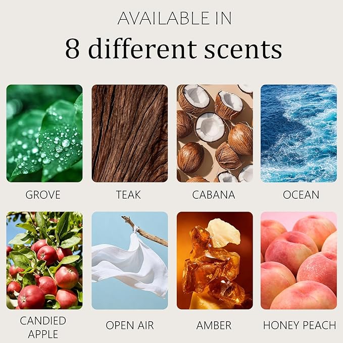 Car Air Freshener - Stone Air Freshener - Car Odor Eliminator - Long Lasting Scent - Car Scent - VISOR CLIP INCLUDED (Cabana)