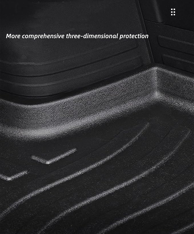 Cargo Liners Fits Toyota Camry 2012-2017 Rear Trunk Floor Mats 3D Boot Tray All-Weather TPE Black