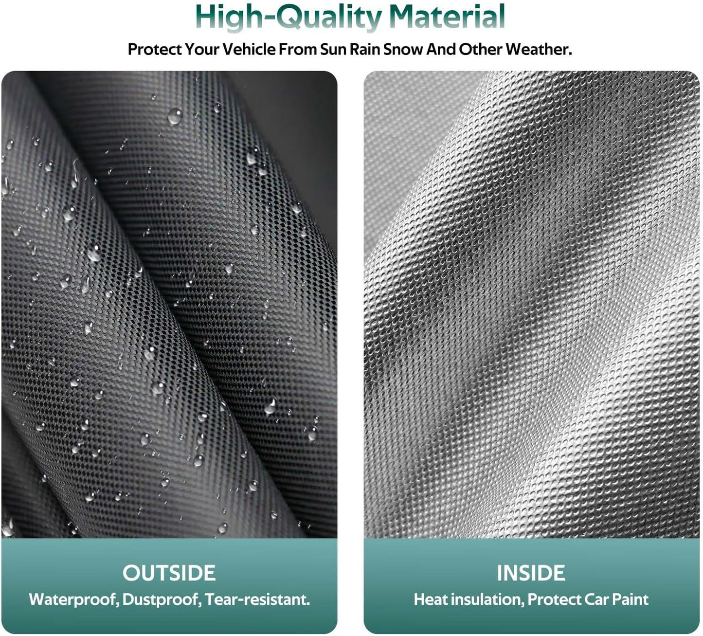 Car Cover Custom Fit for Chevy Camaro (1LS, 1/2/3 LT, LT1, 1SS, 2SS, ZL1), 1971-2025 Chevrolet Camaro Waterproof All Weather for Automobiles, Outdoor Full Cover Rain Sun UV Protection.
