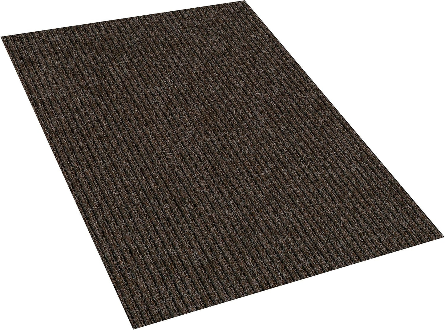 KOECKRITZ Heavy Duty Durable All Weather Indoor/Outdoor Non Slip Entrance Mat Rugs and Runners for Office Business Building Home Garage Front Door (4' x 15', Brick)