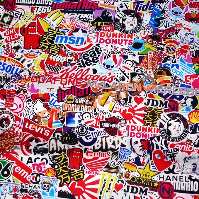 Free Tool Kit EZAUTOWRAP ES Bomber Hellaflush Anime Cartoon Car Vinyl Wrap Sticker Decal Air Release - 24"X60" (2FT X 5FT)